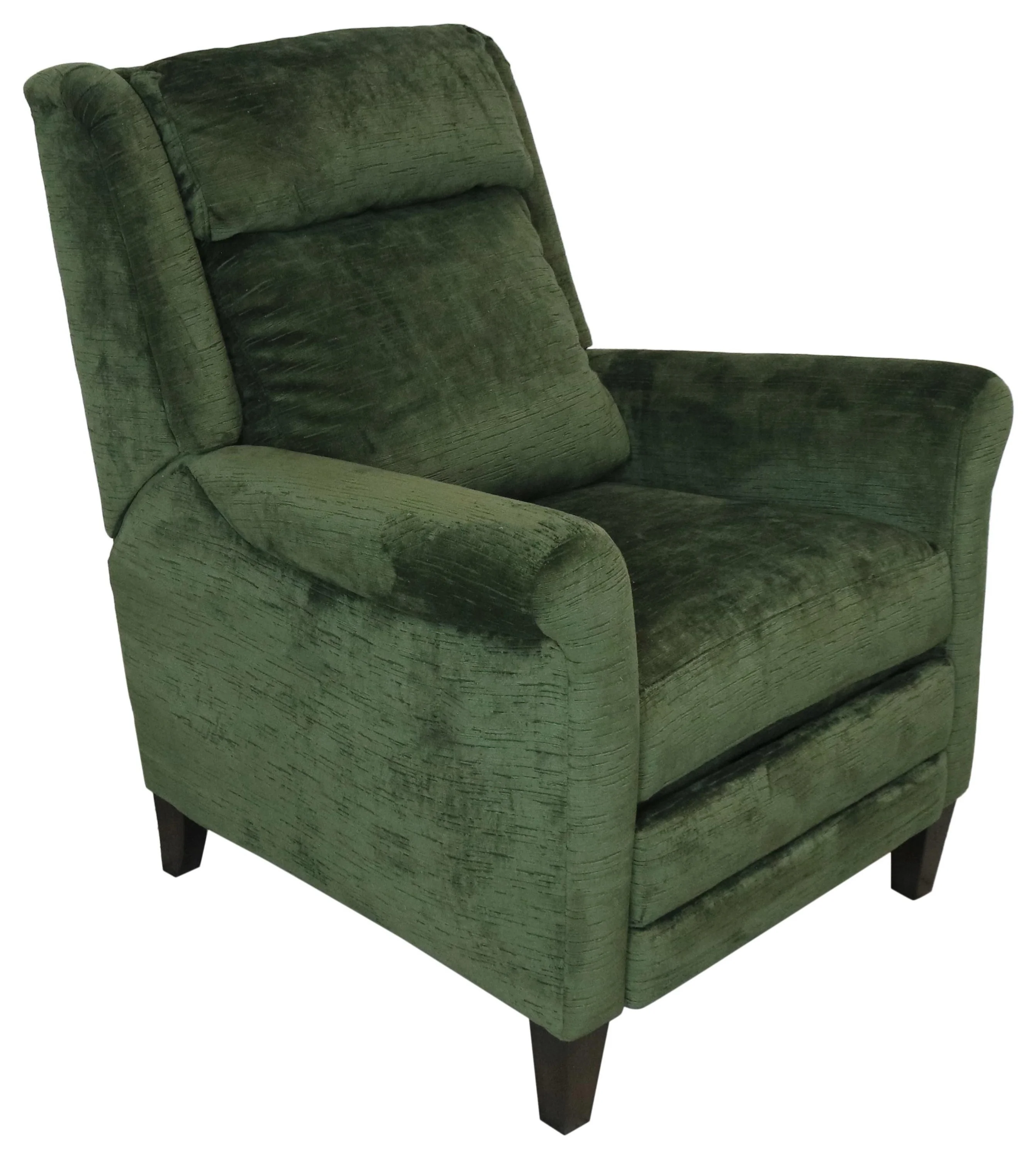 HF Custom Accent Chair Manual Recliner Sprintz Furniture High Leg